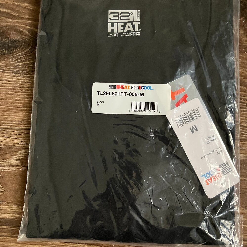 NWT 32 Degrees HEAT Women’s Top – Black, Size M